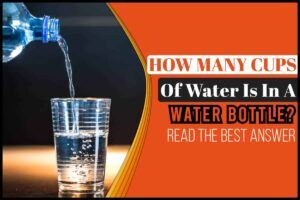 How Many Cups Of Water Is In A Water Bottle